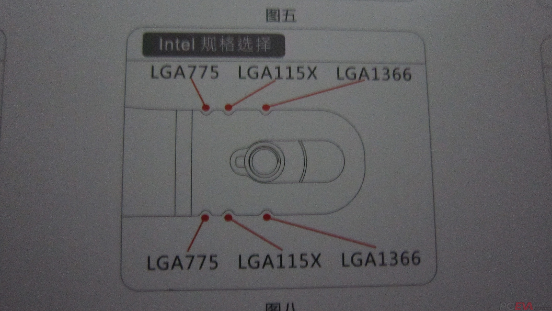 照着图纸位置固定扣具，就不怕划伤主板了。
