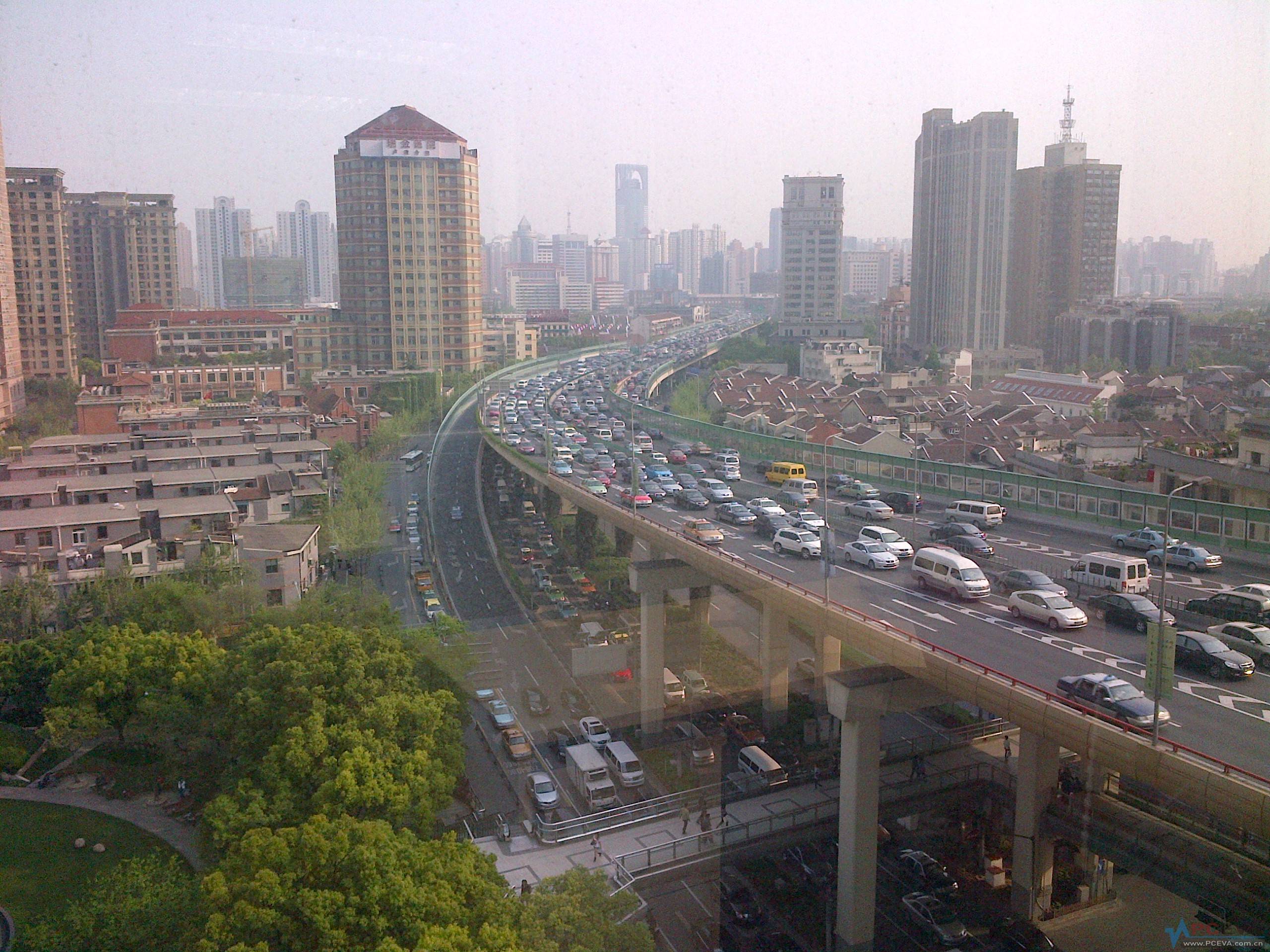 上海南北高架图片