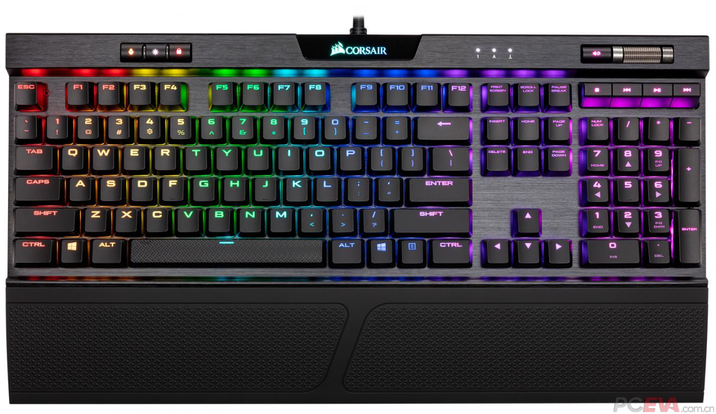 海盗船发布k70rgbmk2lowprofile机械键盘