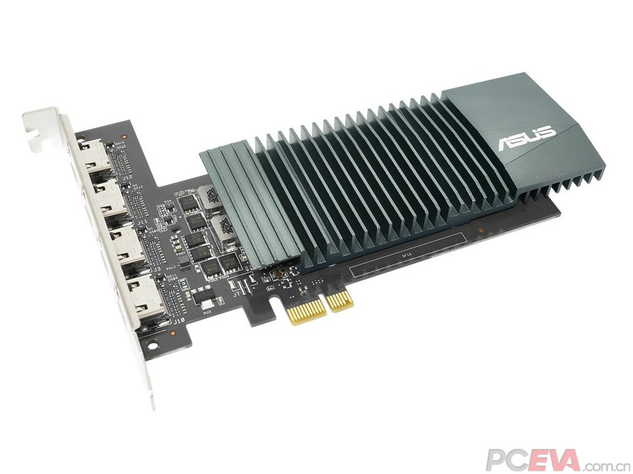 华硕发布四个hdmi接口gt710显卡