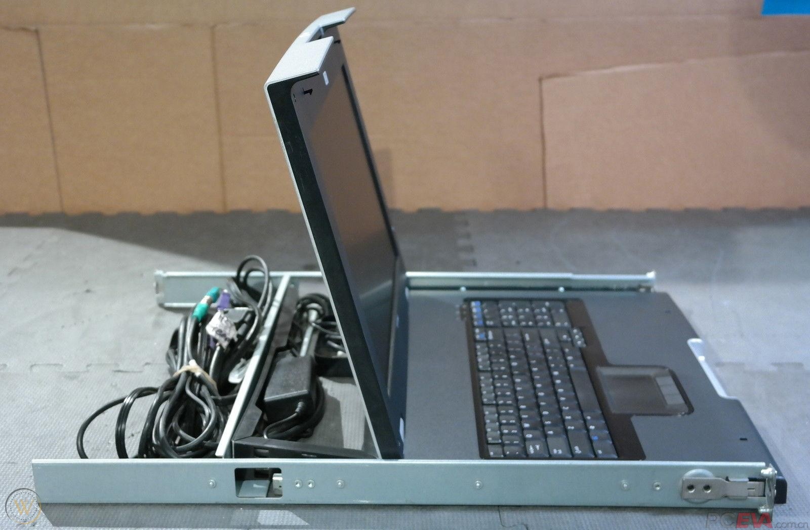 hptft7600g2kvm机架式17折叠显示器兼容普通机柜和pc主机吗