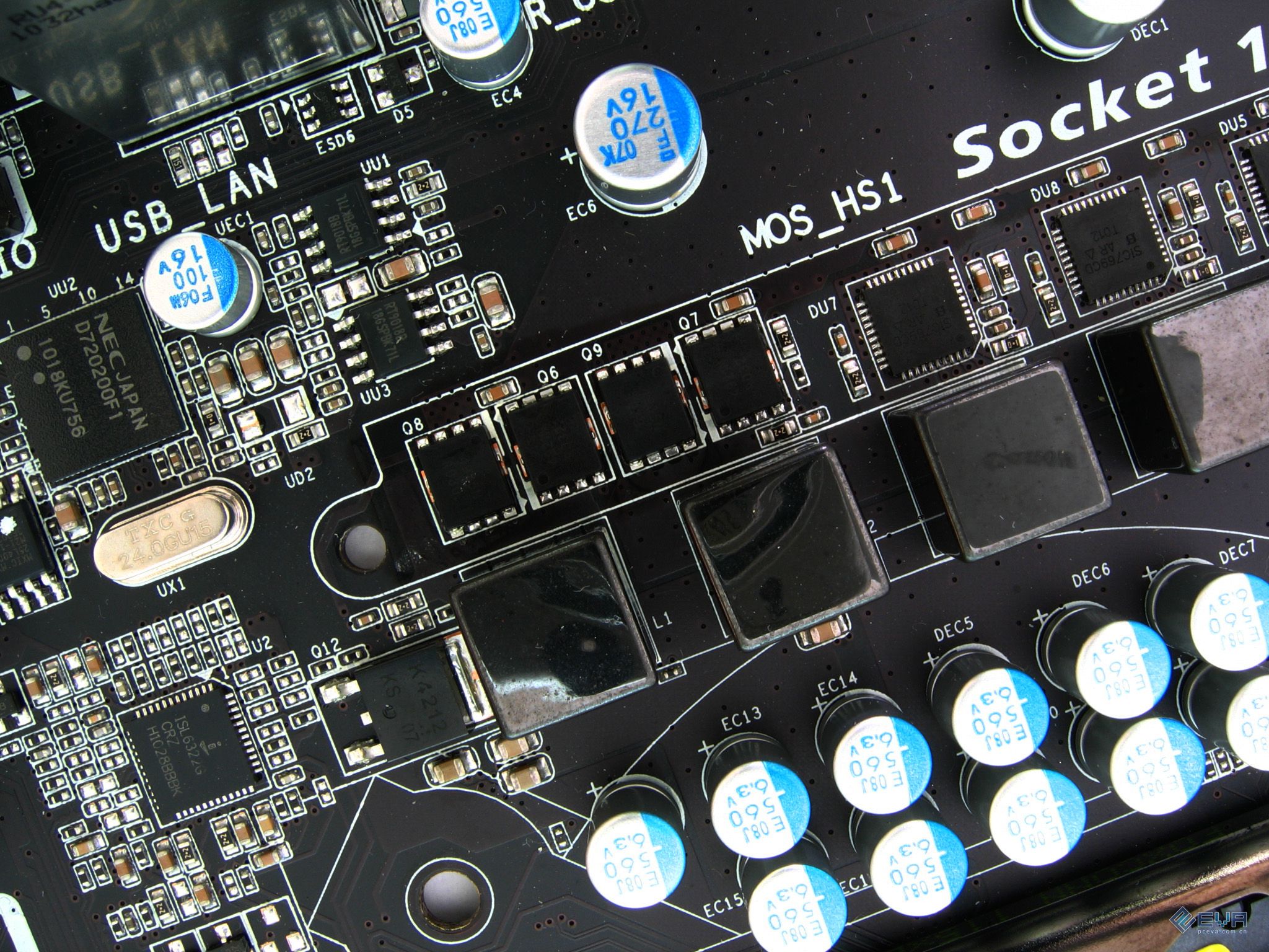 黑化drmos技嘉p67aud3r图赏及解析
