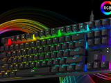 一寸短一寸巧 87键HyperX起源竞技版RGB游戏机械键盘